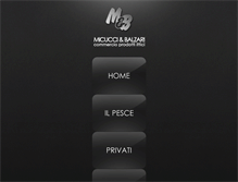 Tablet Screenshot of micucciebalzari.com